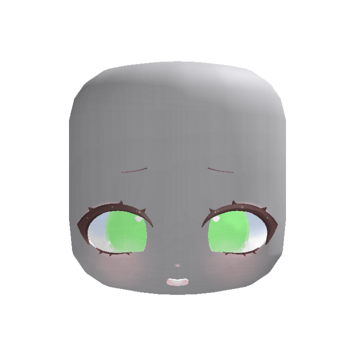animated green cutesy tweencore teeth smile face