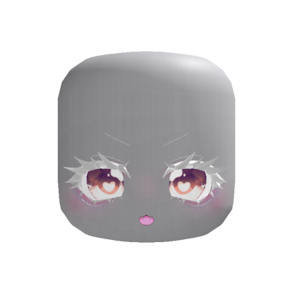 [ANIMATED] albino pink sparkly eyes