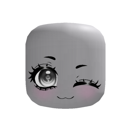 Kawaii Chibi Cute Winking Face