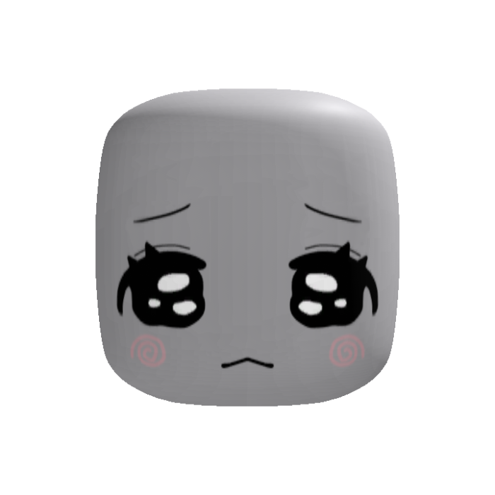 kawaii crying chibi face