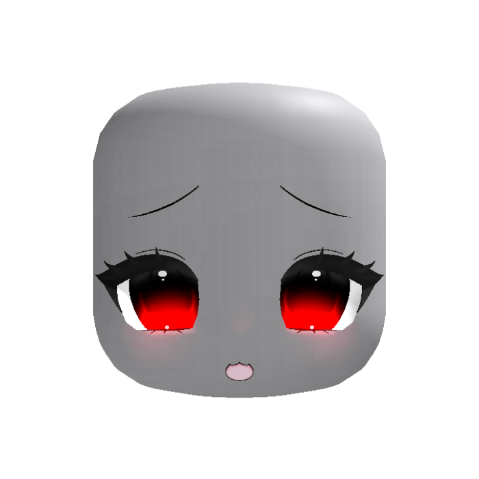 [GLOWING] Cute Kawaii Anime Glowy Eyes Red