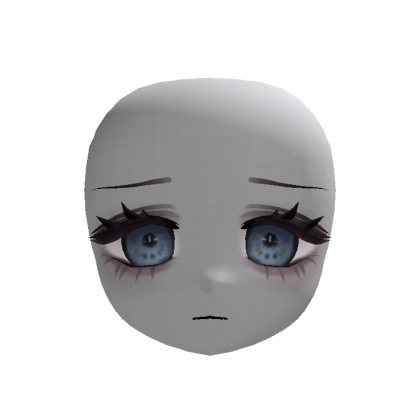 Worried Witch Chibi Head