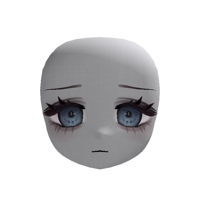 Worried Witch Chibi Head