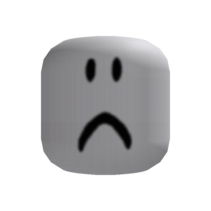 Classic Sad Roblox Face