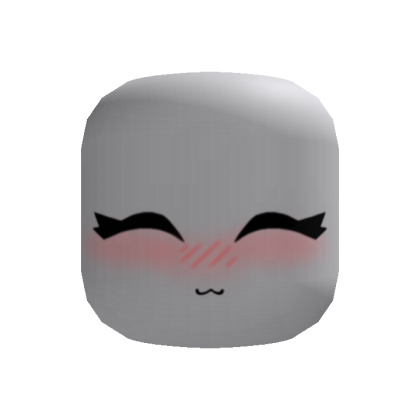 Cute Eyelash Blush Mouth Face