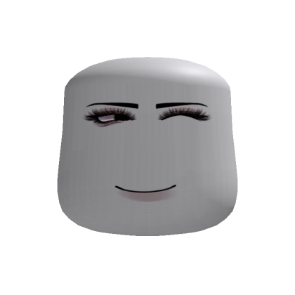 Sleek Smirk Wink Face Girl