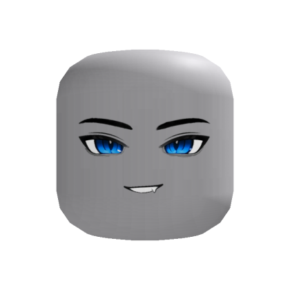 Fanged Smirk Blue Face Recolorable
