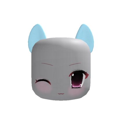 ꒰♡꒱ cute rainbow pony moe face