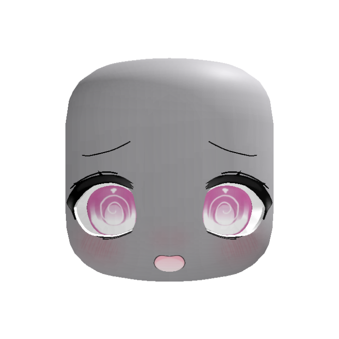 (Animated) Pink Silly Kawaii Dizzy Face