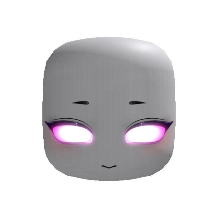 (GLOWING) Moe Anime Emo Scary Halloween Pink Eyes