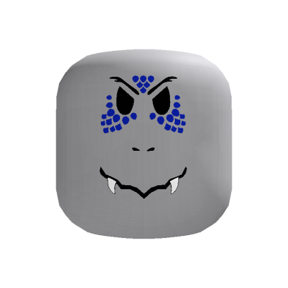 Blue Ultimate Dragon Face