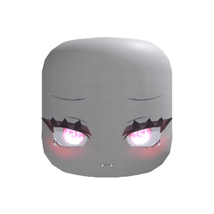 (Glowing) Alluring Sweet Pink Anime Face