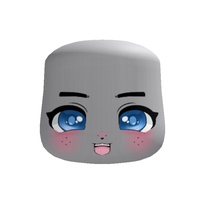 🐾: Kawaii Braces Tweencore Puppy Face In Blue ♡