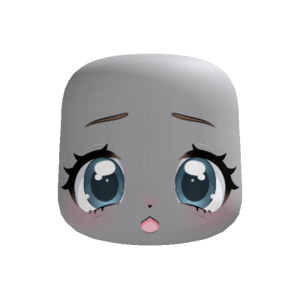 ♡ silly hamster cute face blue 🍀🐹