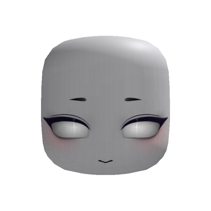 Moe Anime Emo Scary Halloween White Eyes