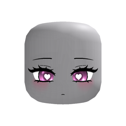 [Animated] Cute White Heart Pink Following Eyes