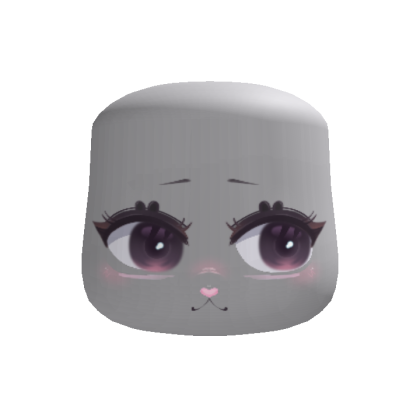 ♡🐰 doe eyed bunny in deep purple