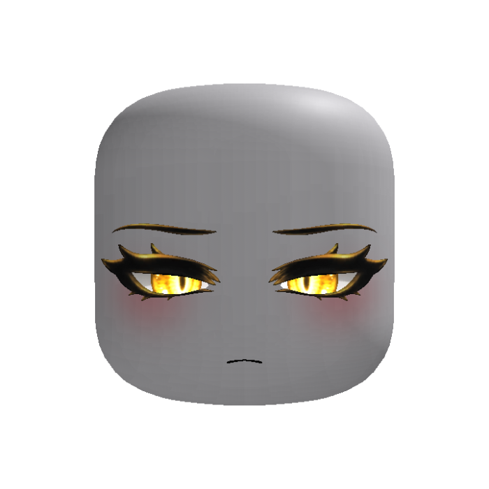 Pretty Chibi w/ Royal Gold Eyes