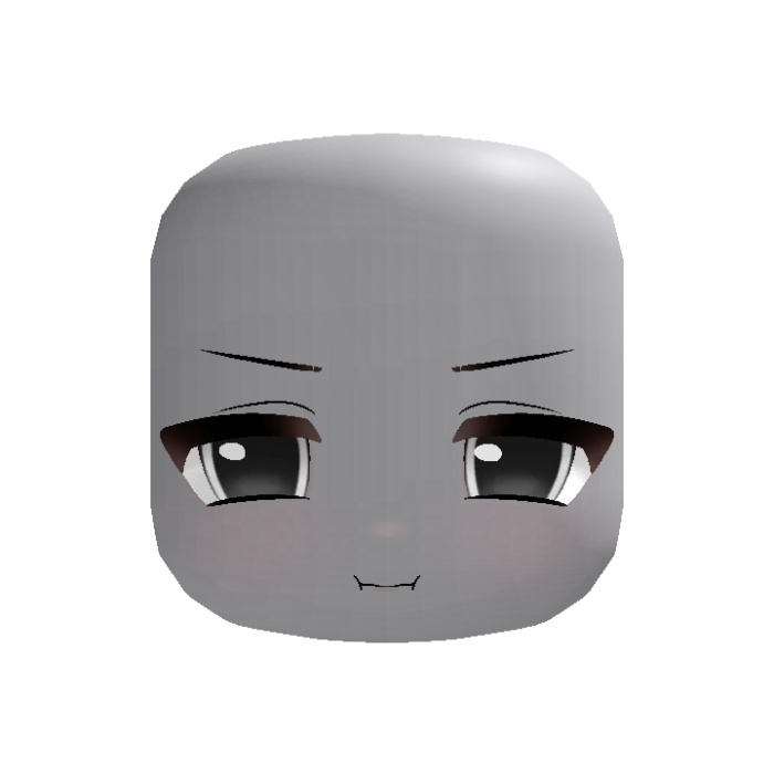💢 stubborn tsundere anime angry tween face white