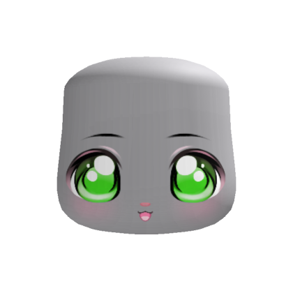 🐹 cute hamtaro hamster face in green