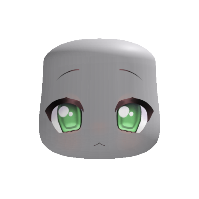 🐾 cute puppy eyes kawaii face moe green