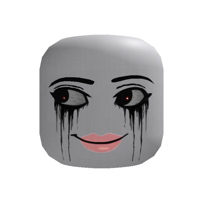 Creepy Side Eye Woman Face