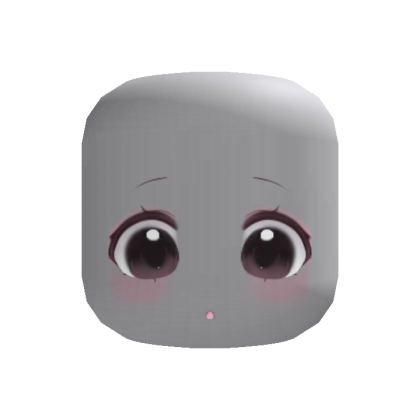 cute brown kawaii anime face thumbnail