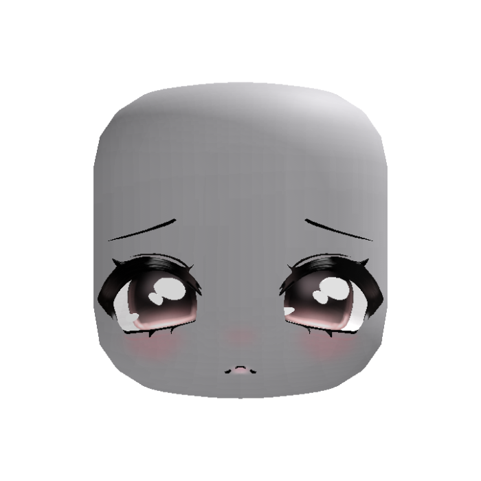 cute kawaii sad watery puppy eyes