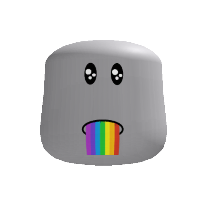 Rainbow Barf Face