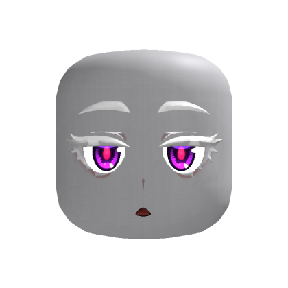 Albino Ifrita Kawaii Face Purple
