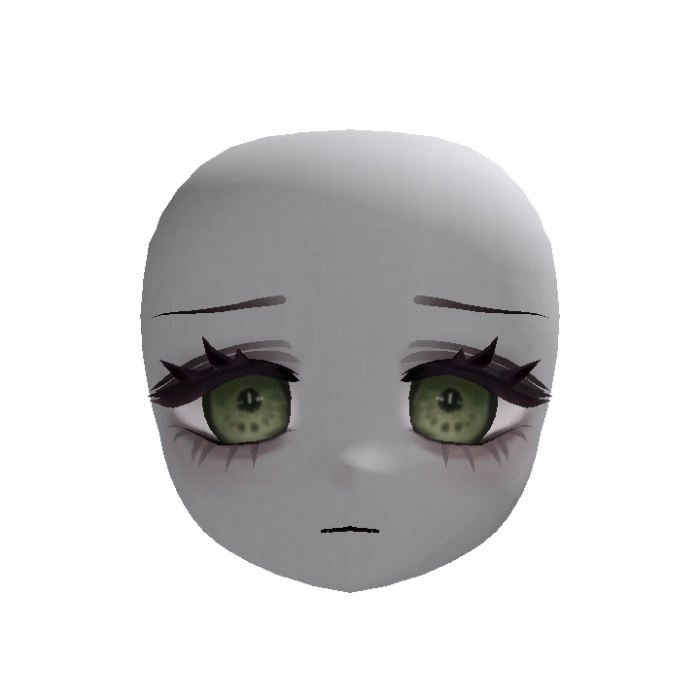 Worried Witch Chibi Head