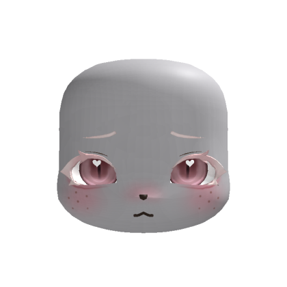 pink albino kigurumi lovestruck puppy pout face thumbnail