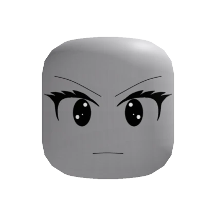 Angry Anime Girl Face - Roblox