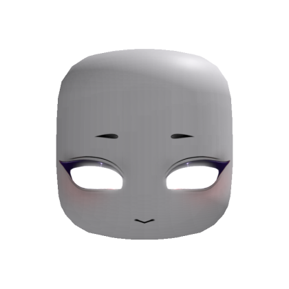 (GLOWING) Moe Anime Emo Scary Halloween White Eyes