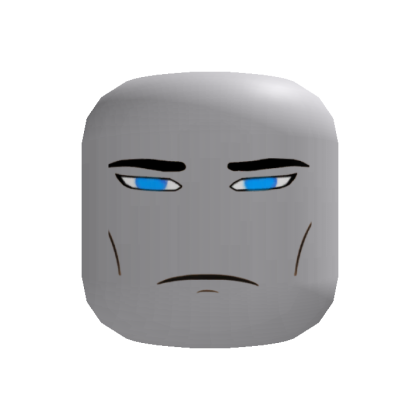 Mogger Handsome Tilted Blue Eyes Face