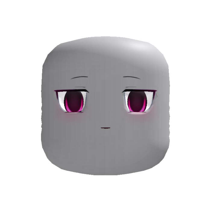 [Animated] Cute Pink Anime Face