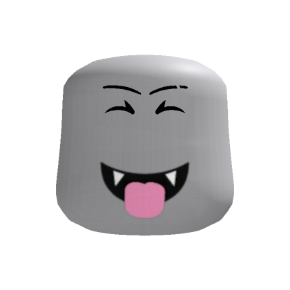 Vampire Fangs Playful Baby Pink cheeks