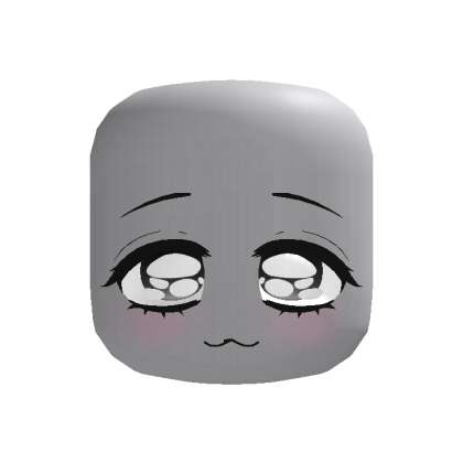 Cute Silly Anime Face - Animated