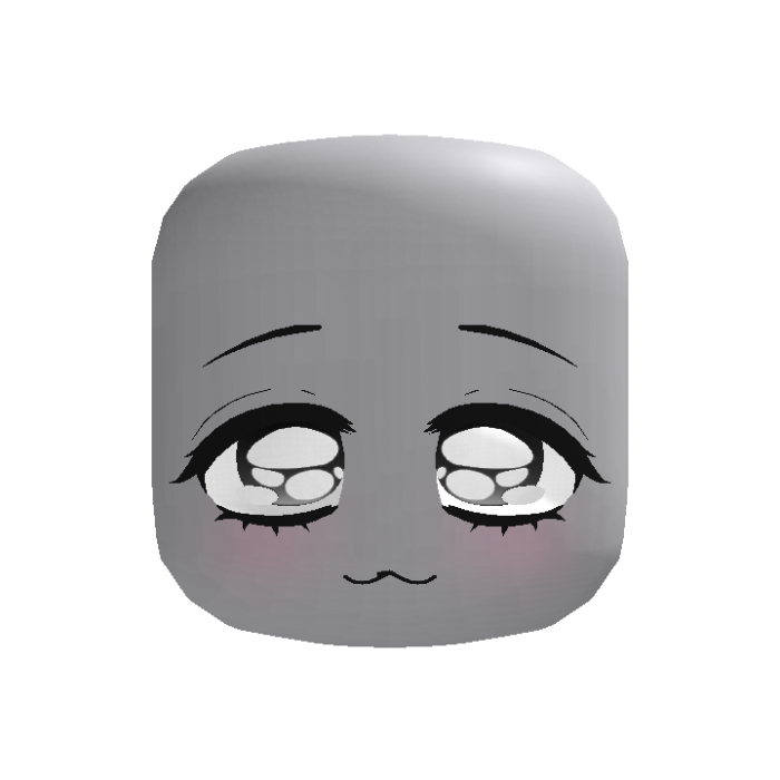 Cute Silly Anime Face - Animated