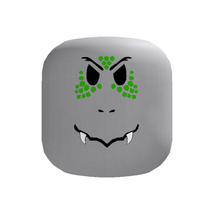Green Ultimate Dragon Face