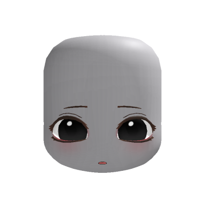 Black Eyes Mochi Face (Animated)