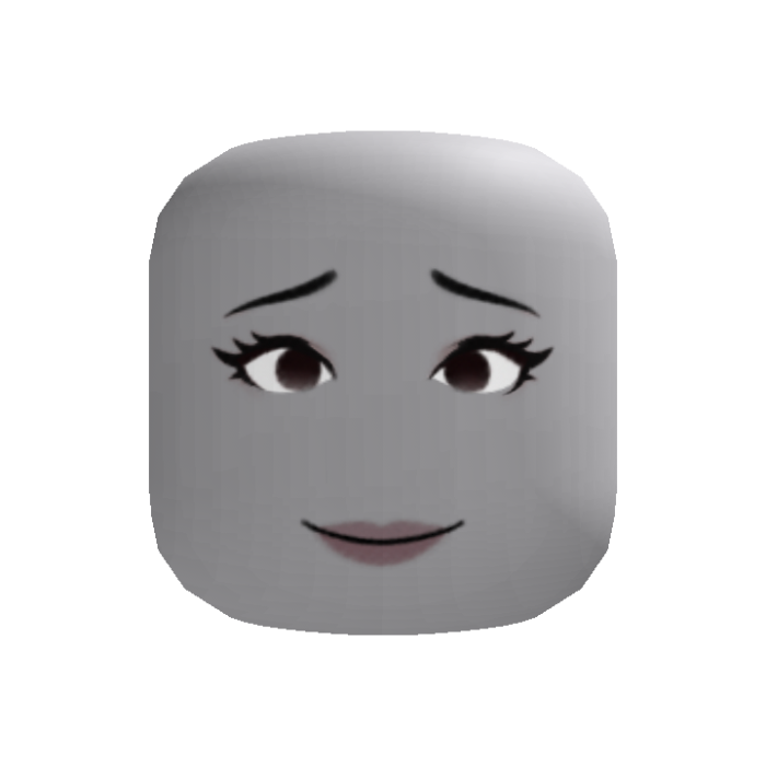 Reassuring Smile Girl Face