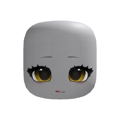 (Animated) Kawaii Cute Chibi Dolly Yellow Face