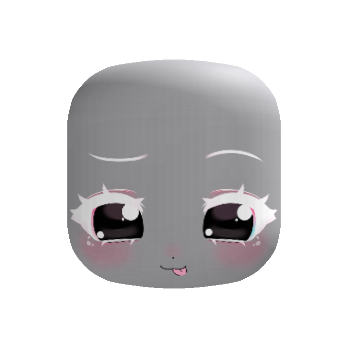୨୧ a silly willy cute albino multicolor moe face