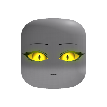 Shadowed Angel With Yellow Glowing Following Eyes