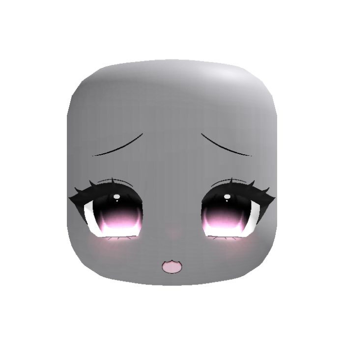 [EMISSIVE] Glowing Cute Kawaii Anime Eyes Pink