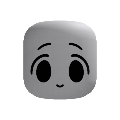Cute Doodle Face Mask Black (Recolorable) thumbnail