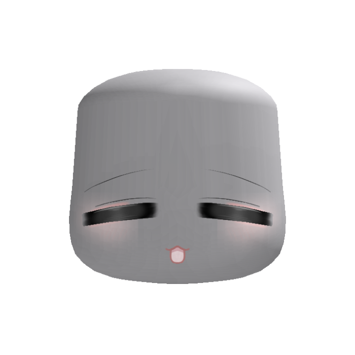 Cute Sleepy Bunny Chibi Face (Animated)