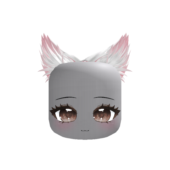 kawaii kigurumi anime chibi w/ ears (brown)