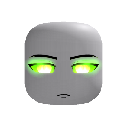 Green Intimidating Emissive Eyes